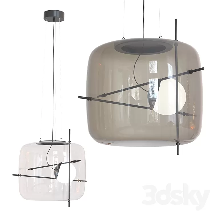 Vistosi Ceiling pendant lamp 3D Model Free