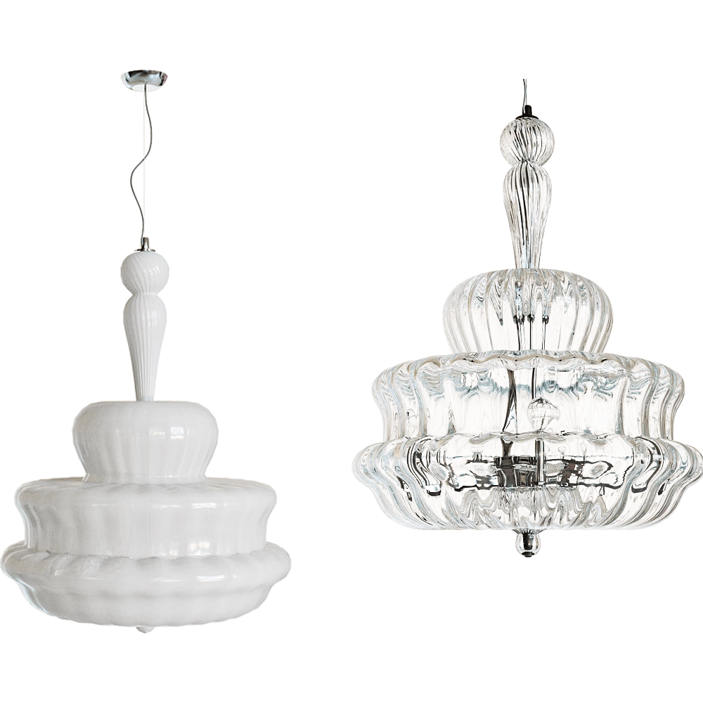 Vistosi - Chandelier Residenziale 3D Model