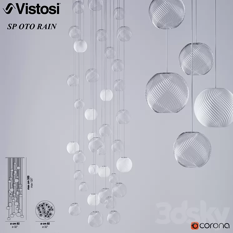 Vistosi OTO design by PIO AND TITO TOSO 3D Model