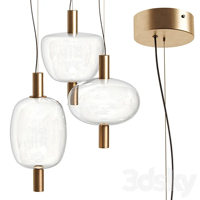 VISTOSI RIFLESSO PENDANTS 3 in 1 3DModel