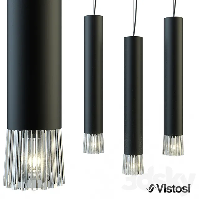 Vistosi Smoking chandelier 3DModel