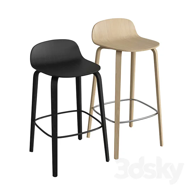 Visu Bar Stool 3D Model