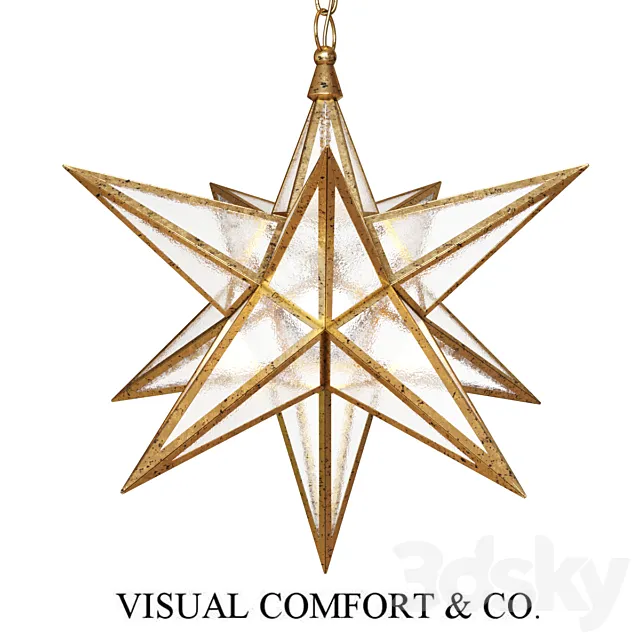 Visual Comfort CHC5211GI-AM 3D Model