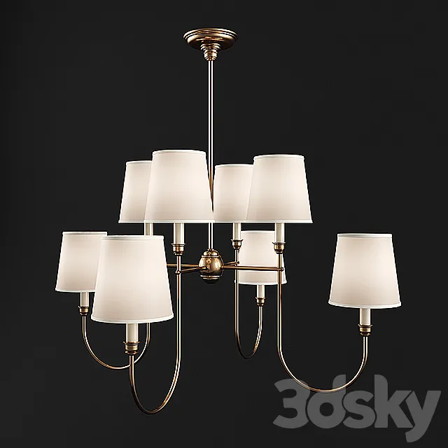 Visual Comfort & Co 2014 TOB 5008HAB-NP 3DModel