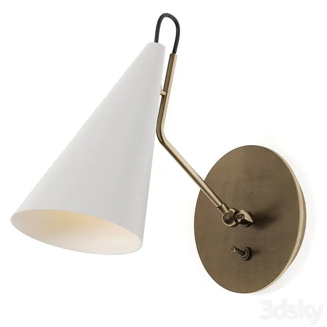 Visual Comfort Europe Clemente Wall Lamp 3D Model