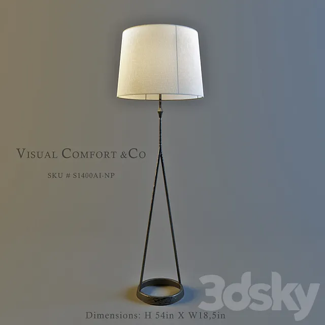 Visual Comfort_ SKU # S1400AI-NP Free Download