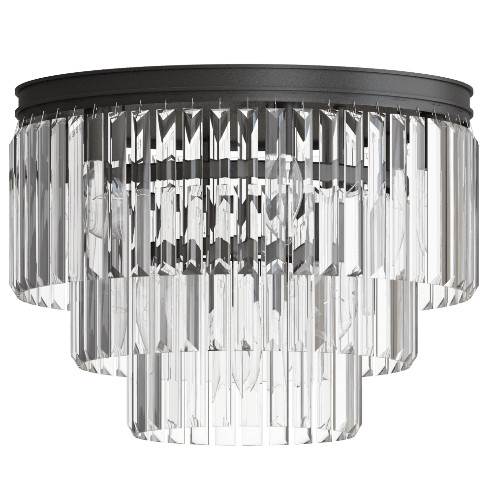 Vitaluce - Ceiling light art. V5151-0/6+3+1PL 3D Model