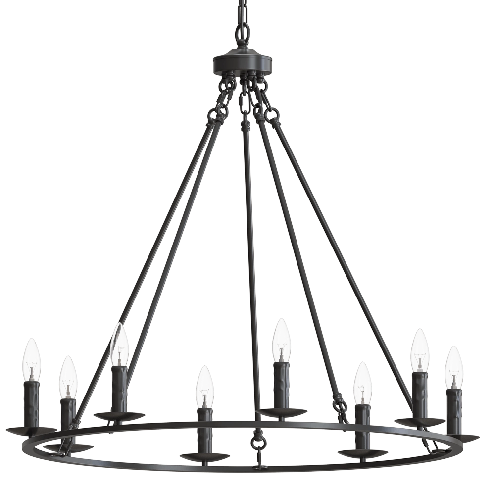 Vitaluce - Chandelier V3756_1_8 3D Model