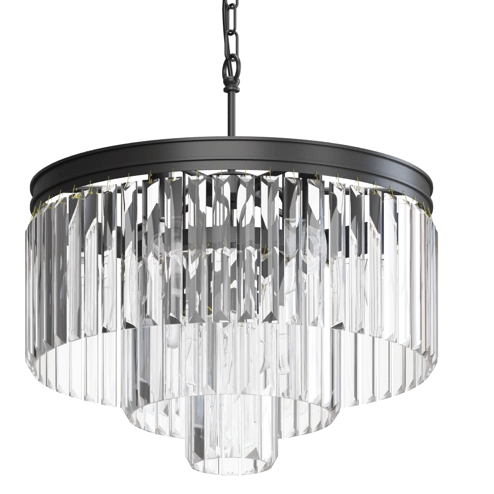 Vitaluce - Chandelier V5151-1-6+3+1 3D Model