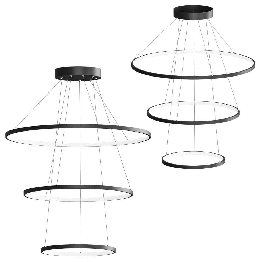 Vitaluce - Pendant LED lamp V04600_13_3S 3D Model