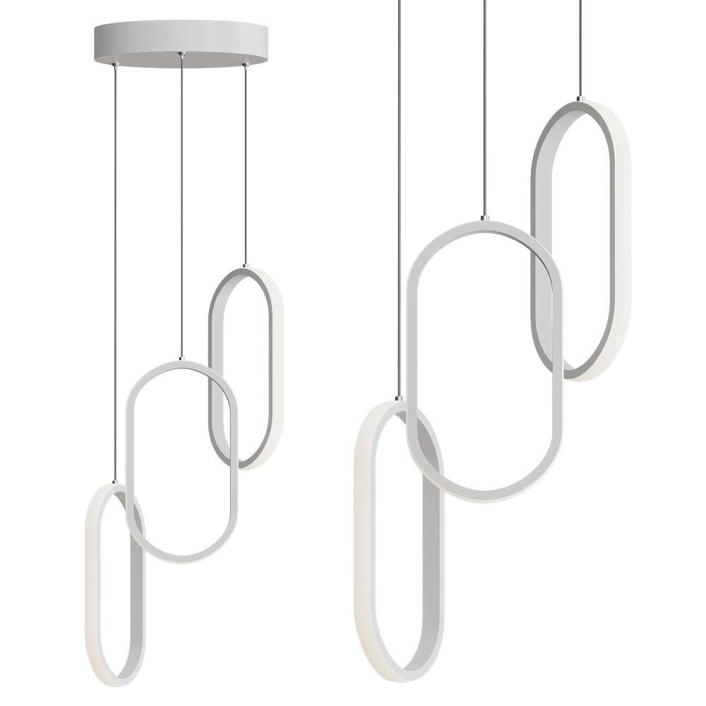 Vitaluce - Pendant LED lamp V3776_0_3S 3D Model