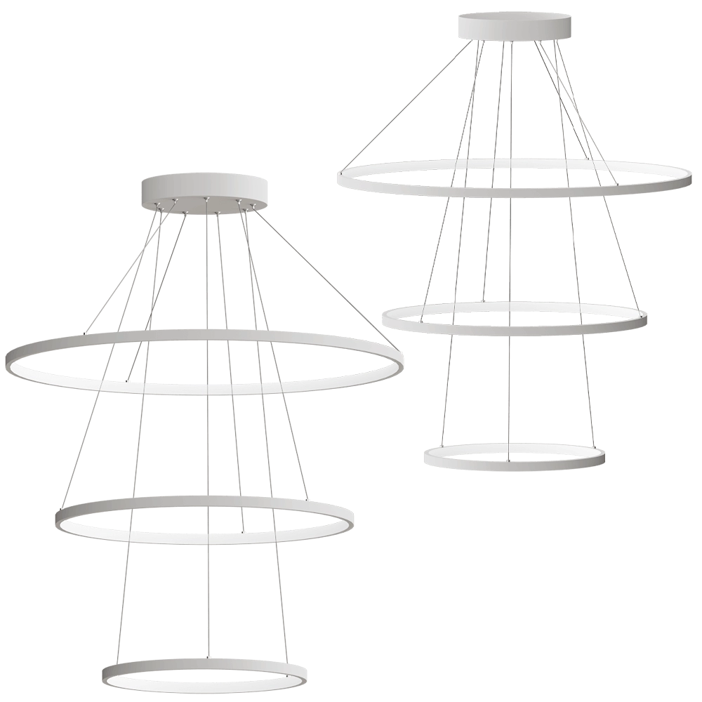 Vitaluce - Pendant LED lamp V4600_0_3S 3D Model