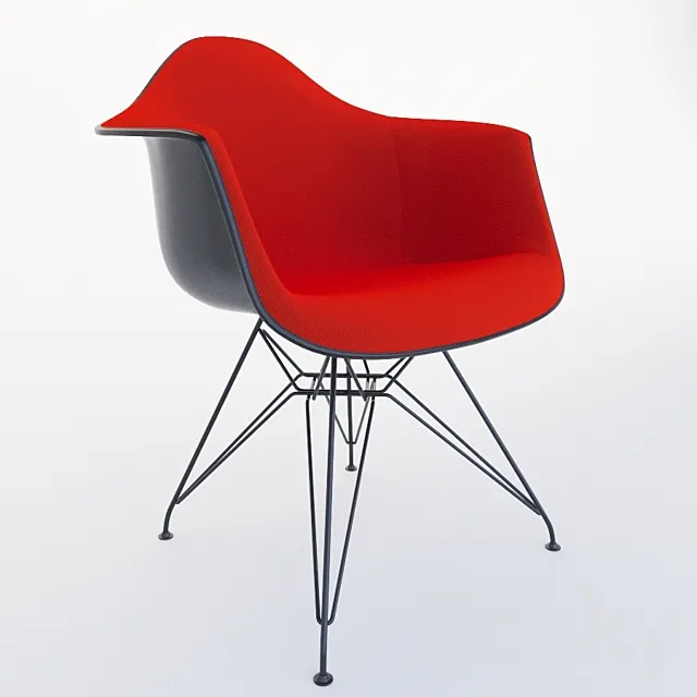 VITRA _ Eames Plastic Armchair DAR 3DModel