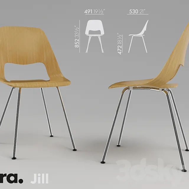 Vitra _ Jill 3D Model