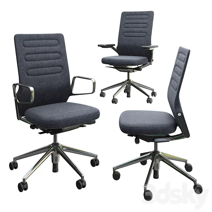 Vitra AC 5 Work 3D Model Free