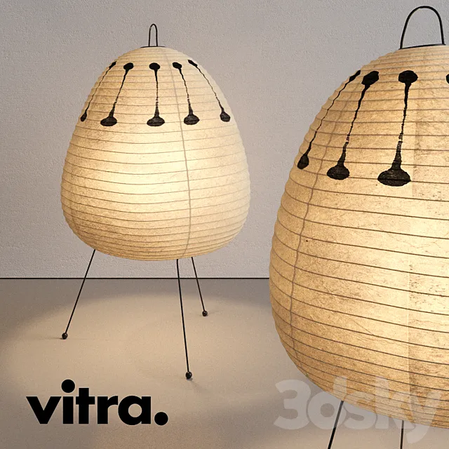 Vitra Akari 1AD 3DModel