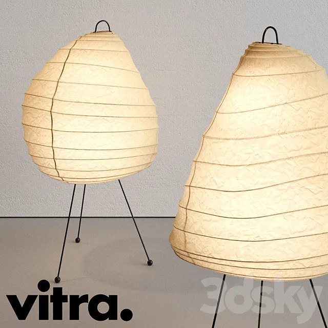 Vitra Akari 1N 3DModel