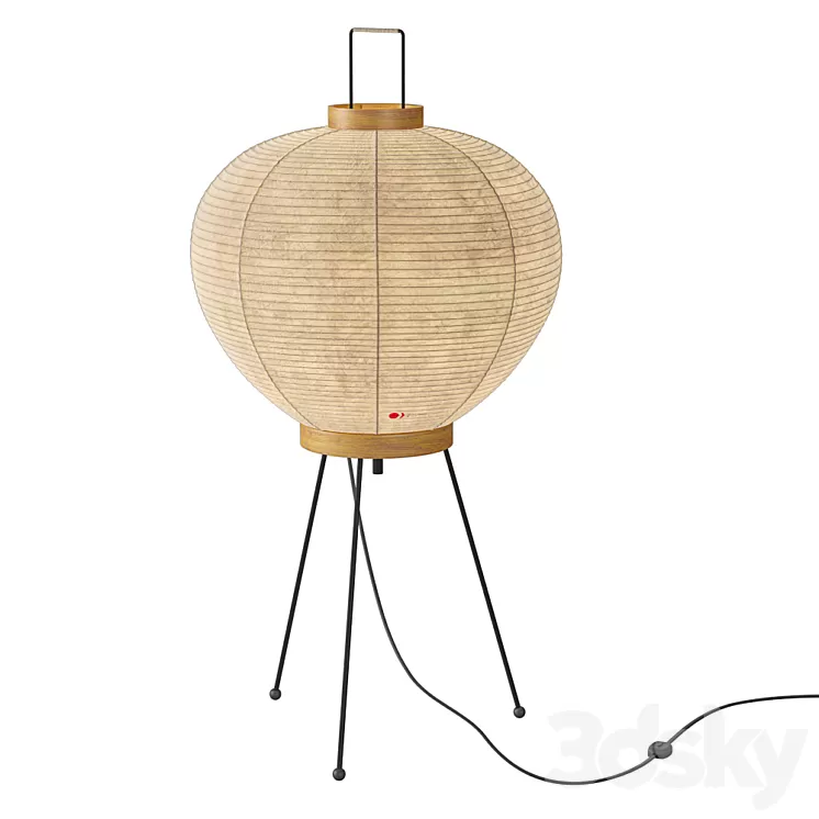 Vitra Akari 3A 3D Model