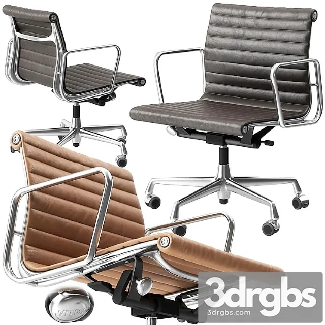 Vitra ea118 chair 2 3D Model Free