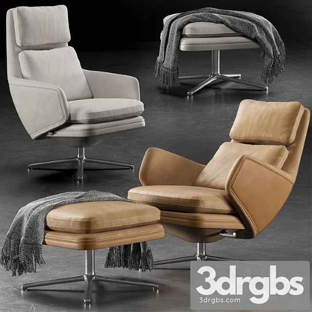 Vitra Grand Relax 3D Model Free