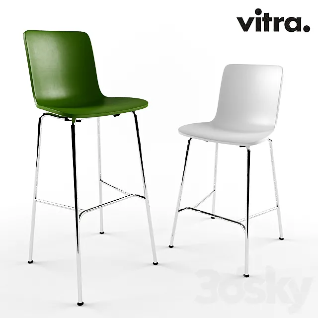 Vitra Hal Stool High \ Medium 3DModel