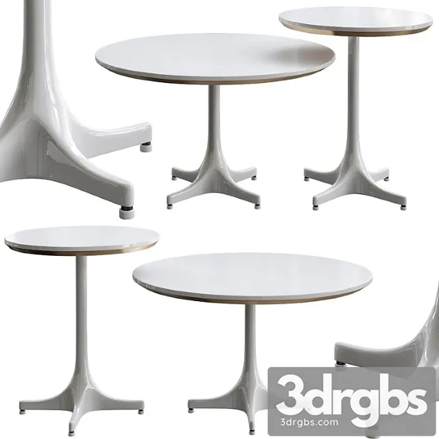 Vitra nelson tables 2 3D Model Free
