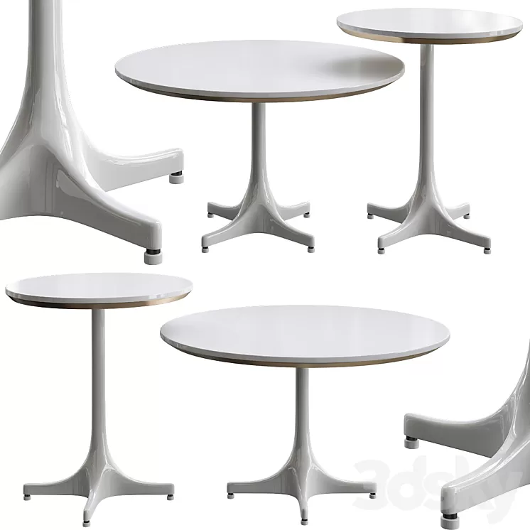 Vitra Nelson Tables 3D Model