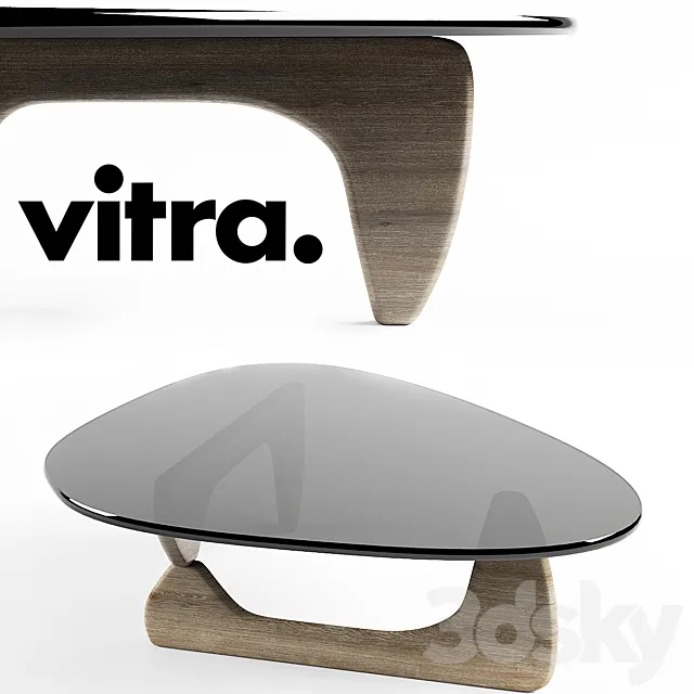 Vitra Noguchi Coffee 3D Model