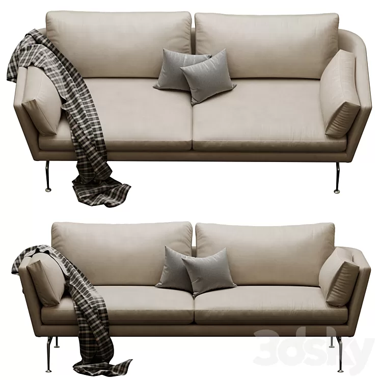 Vitra suita sofa 3D Model