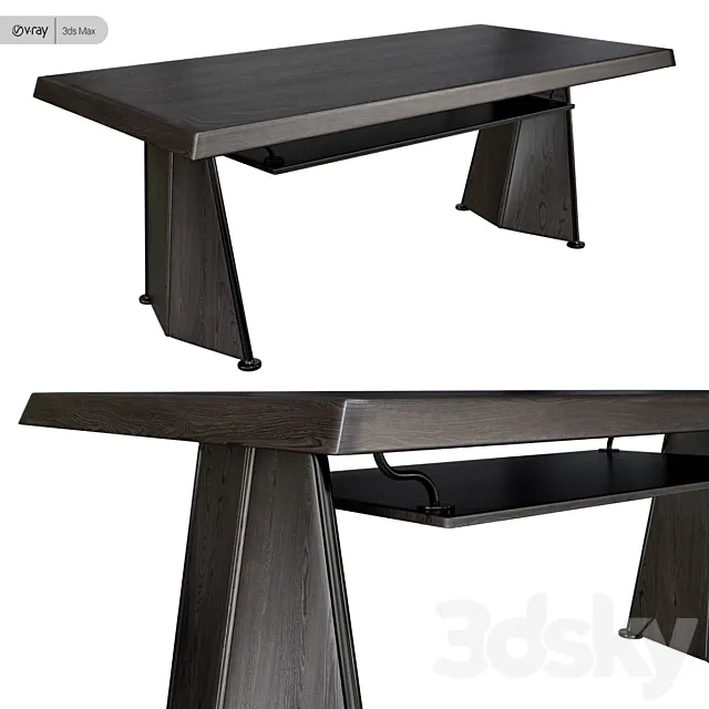Vitra TRAPEZE table 3DModel