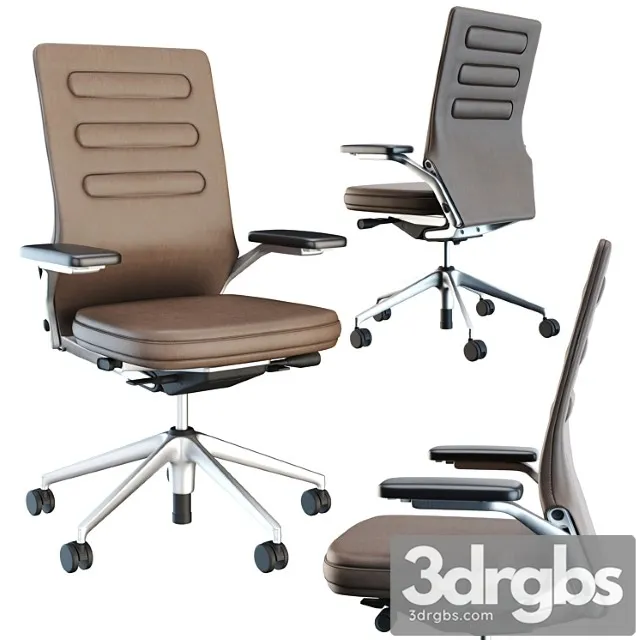 Vitra vc5 office chair 2 3D Model Free