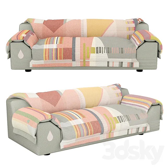 VITRA vlinder sofa 3D Model