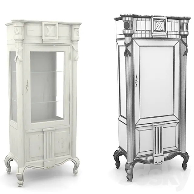 Vitrina Louisiana 3DModel