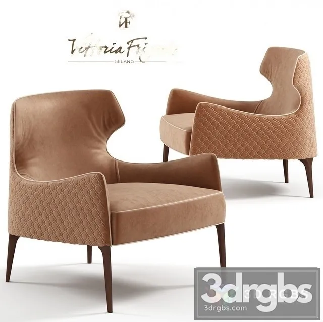 Vittoria Frigerio Piola Capittone B 3D Model Free