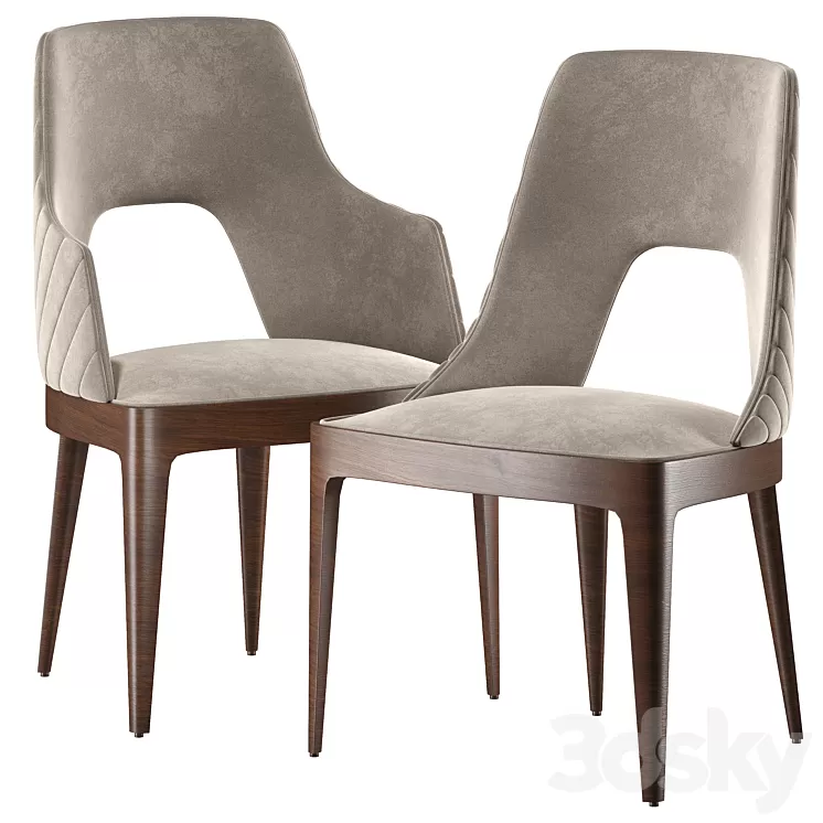 Vittoria Frigerio Reina Chair 3D Model Free