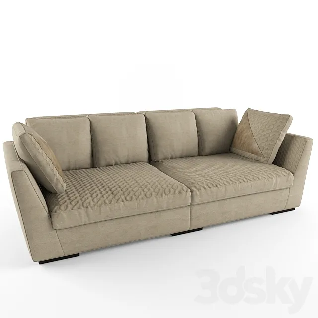 Vittoria Frigerio Visconti Sofa 3D Model