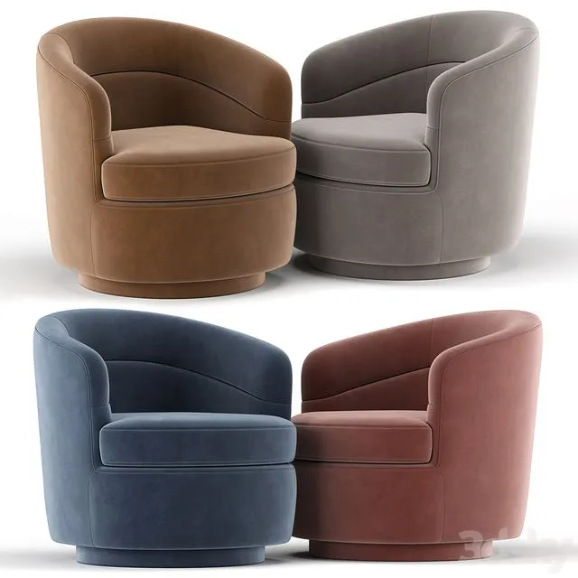Viv swivel chair 3D Model