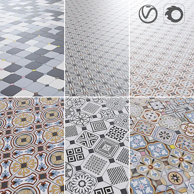 Vives _ Vodevil _ Octogono _ Cabaret _ Diglas _ Musichalls _ Ritter _ Variette _ Zimer _ Taco Dome _ Sombra _ Multicolor 3D Model