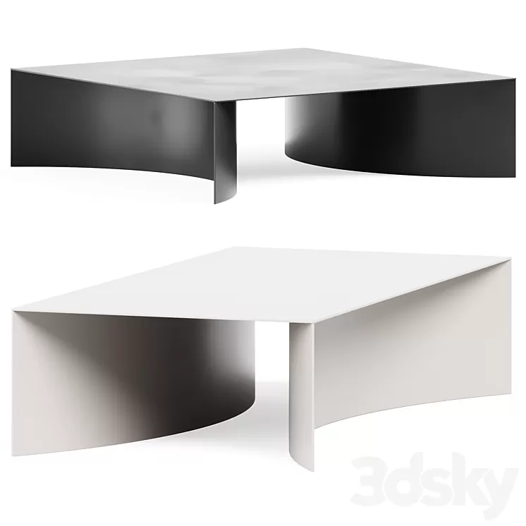 Void Coffee Table by Desalto 3D Model Free