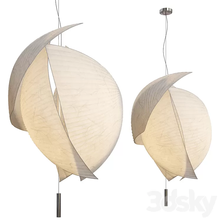 VOILES - Suspended lights from GROK 3D Model Free