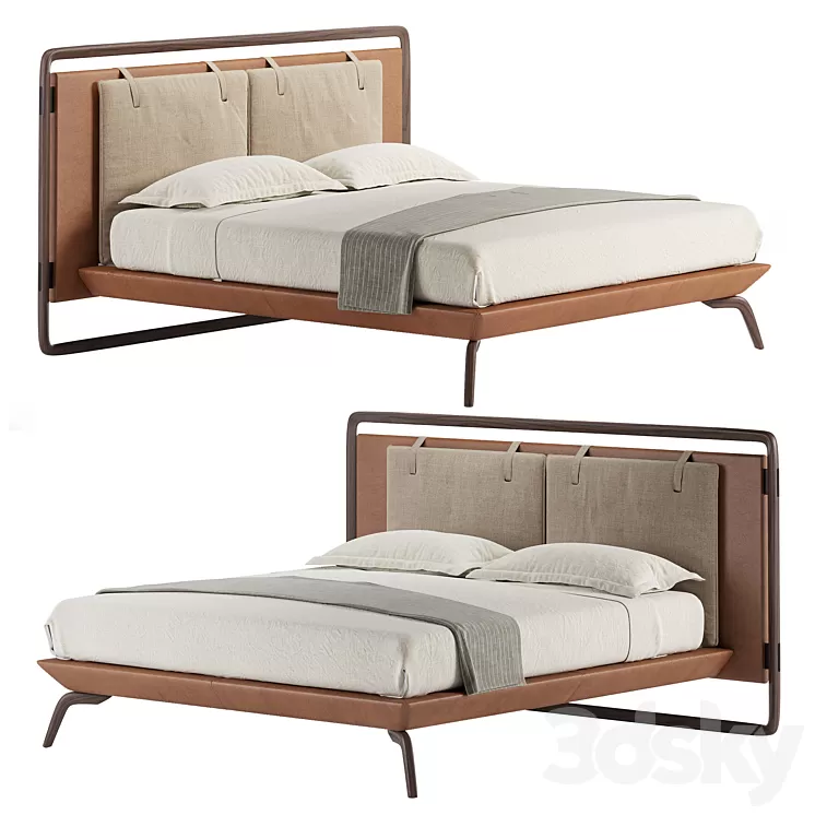 VOLARE DUE by Poltrona Frau 3D Model Free