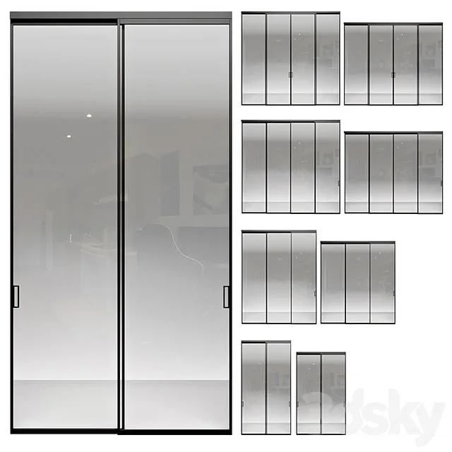 Volhovec aluminum partitions Formato 3D Model