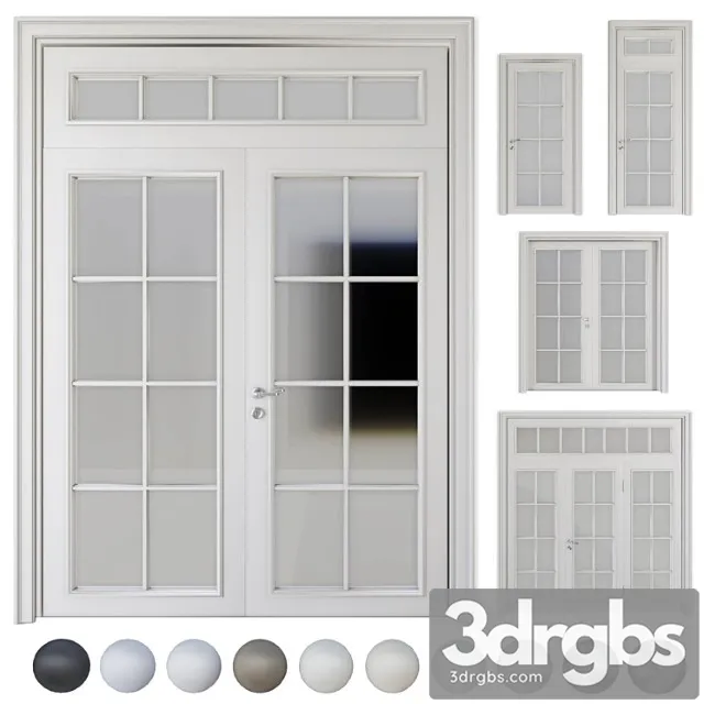 Volhovec Doors Collection Paris Set 3 3D Model Free