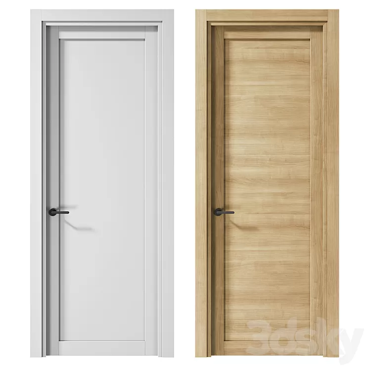 Volhovec NEO set.2 doors 3D Model