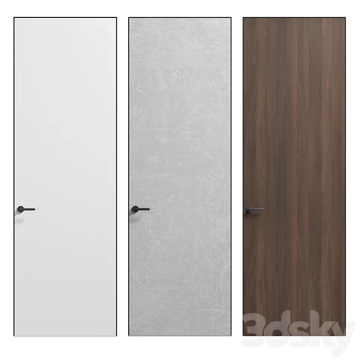 Volhovec PLANUM PRO doors 3D Model Free