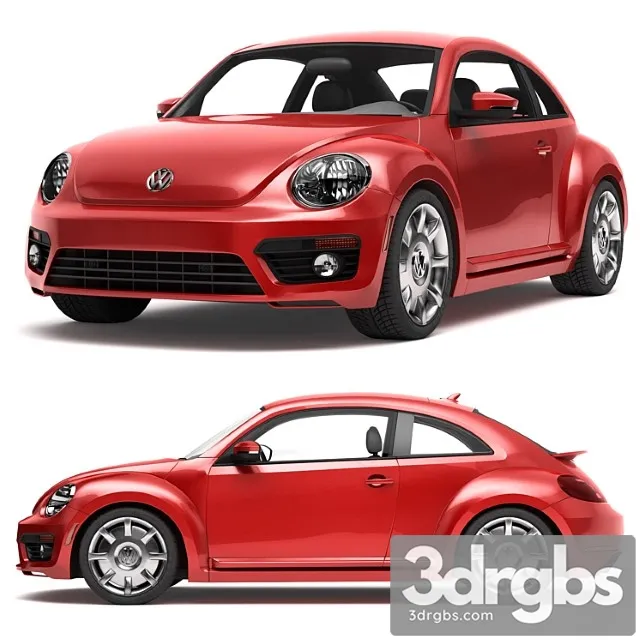Volkswagen beetle 3D Model Free
