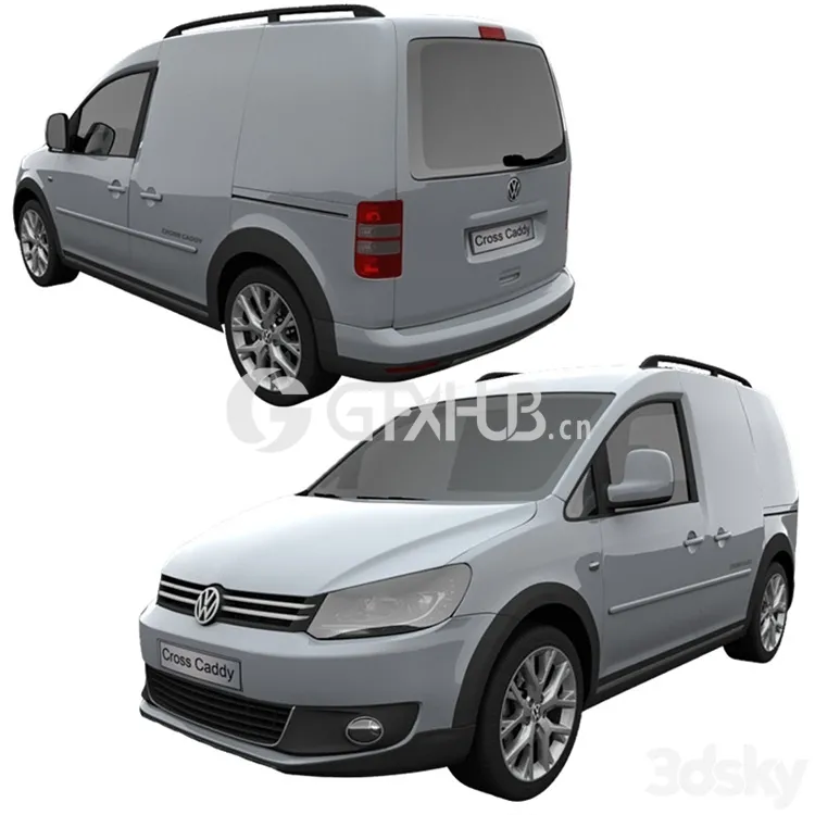 Volkswagen Cross Caddy Kasten 2013 - 3581