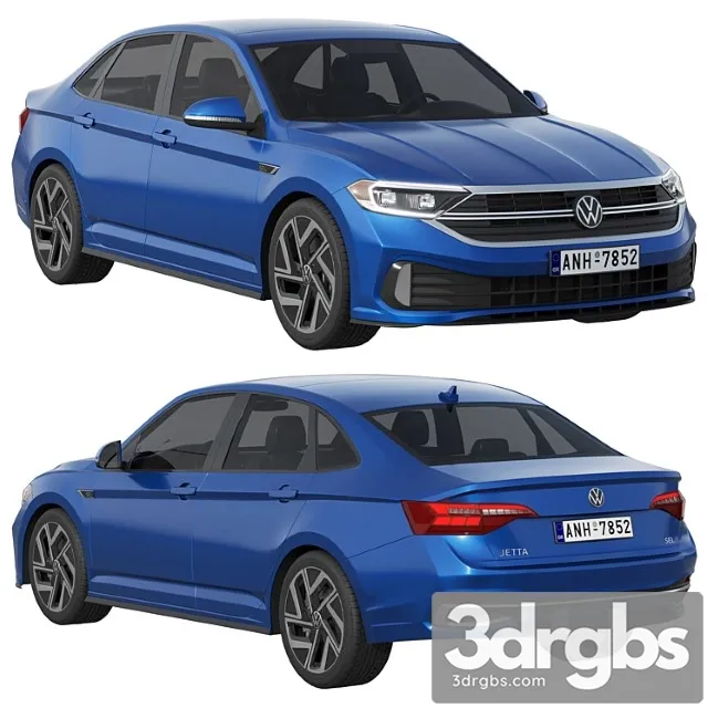 Volkswagen jetta 2022 3D Model Free