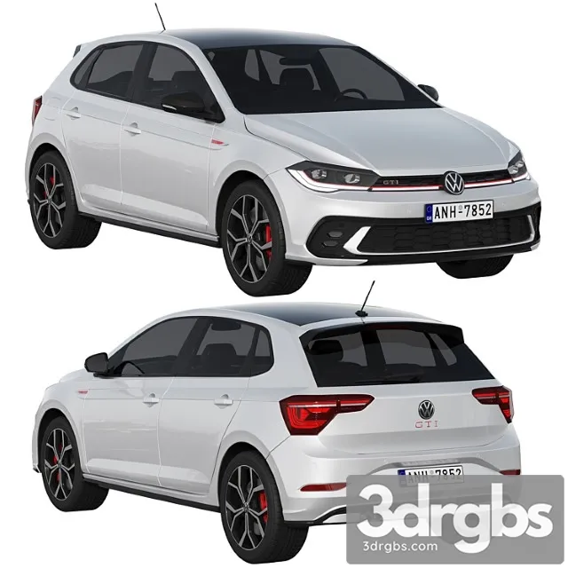 Volkswagen Polo GTI 2022 3D Model Free