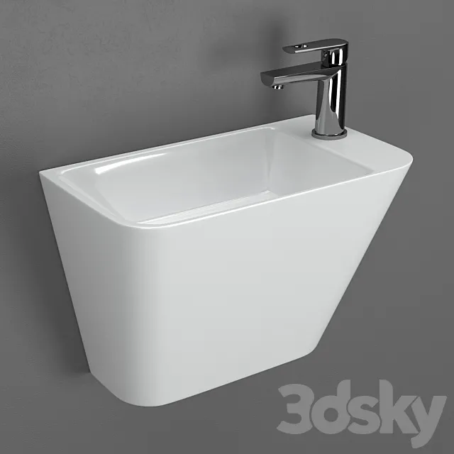 Volle teo sink 3D Model